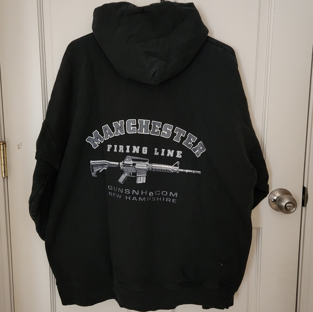 Men's Hoodie Manchester Firing Line Size XL